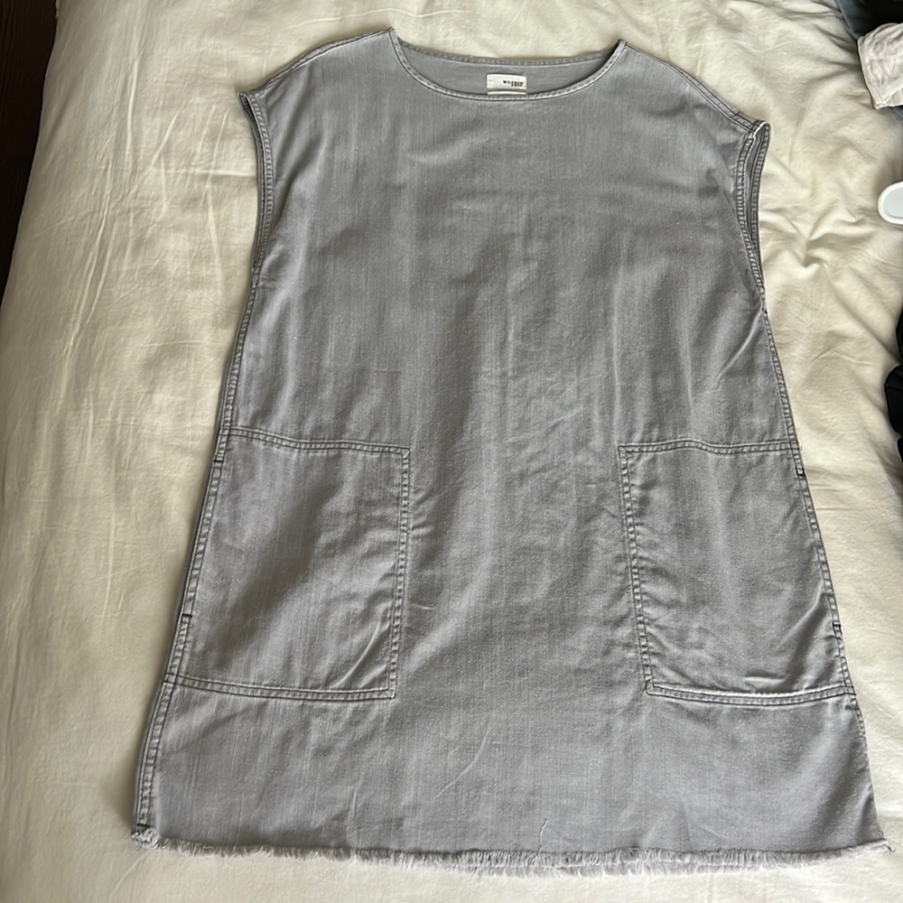 WILFRED FREE Dress - size M - Grey/Blue Colour